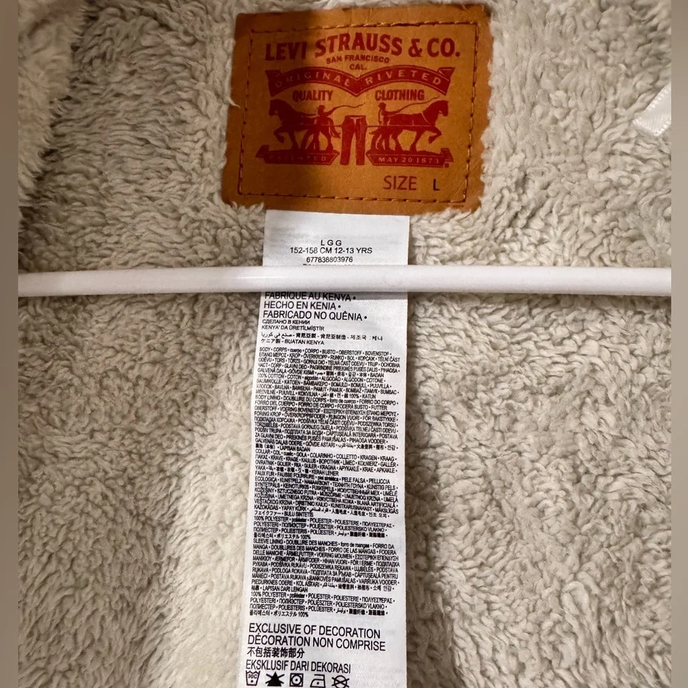 Levi's Sherpa Trucker Jacket women’s - Picture 3 of 4